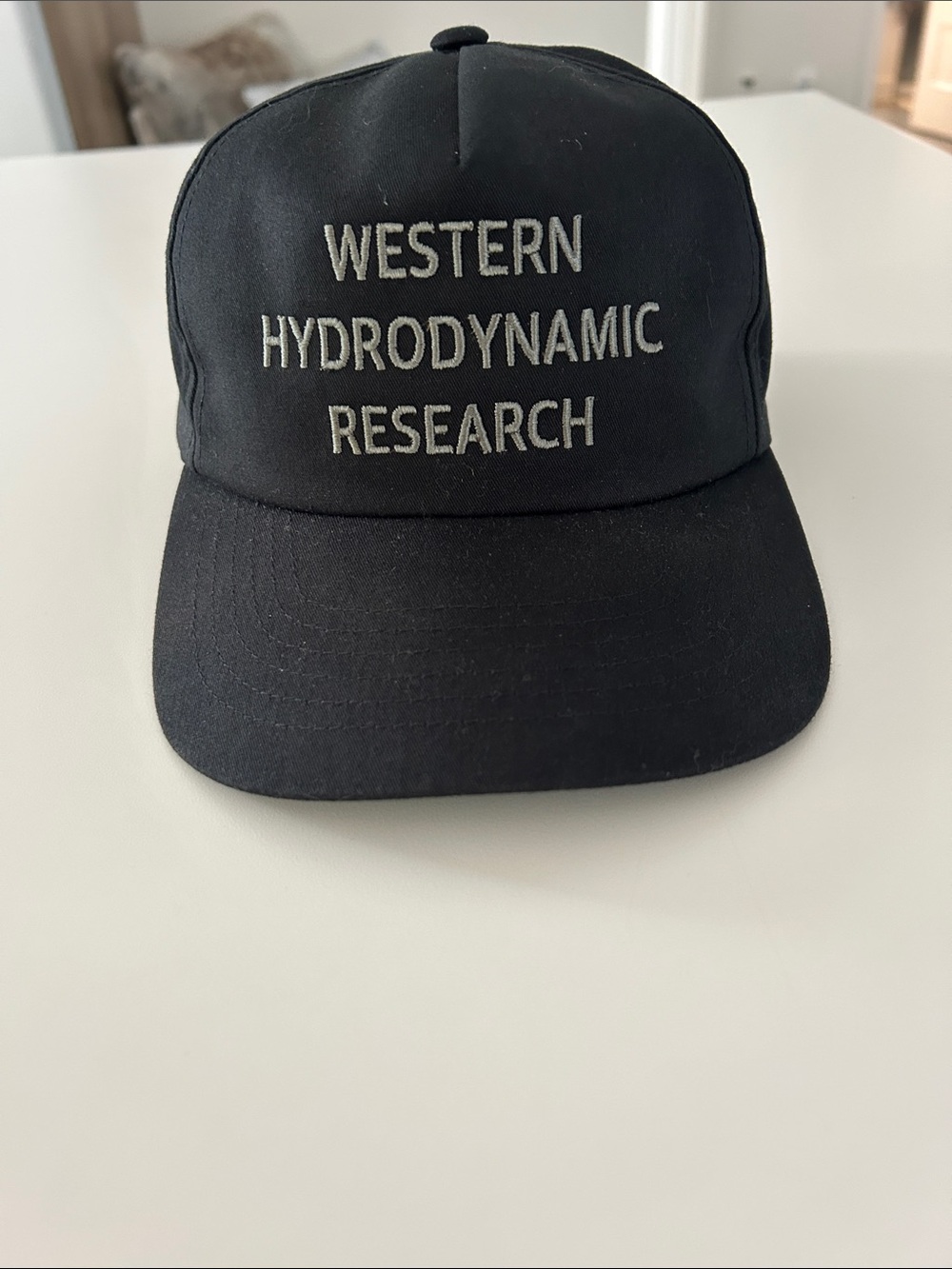 Western Hydrodynamic Research Black Men's Cap